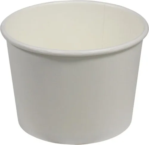 16oz Paper Soup Bowl - White - Image 2