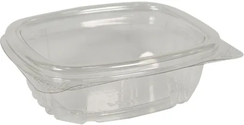 Hinged Deli Container - Clear - 4oz