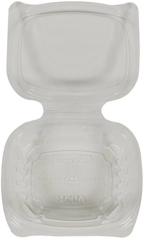 Hinged Deli Container - Clear - 4oz - Image 2