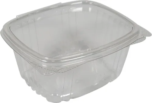 Hinged Deli Container - Clear - 16oz