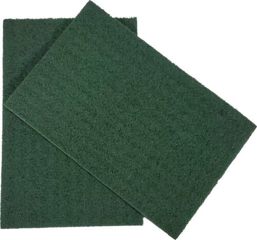 Dark Green Scouring Pad 23x15x1cm 8/pack